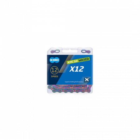 Lant KMC X12 Aurora Blue 12 viteze 126 zale cerat [2]