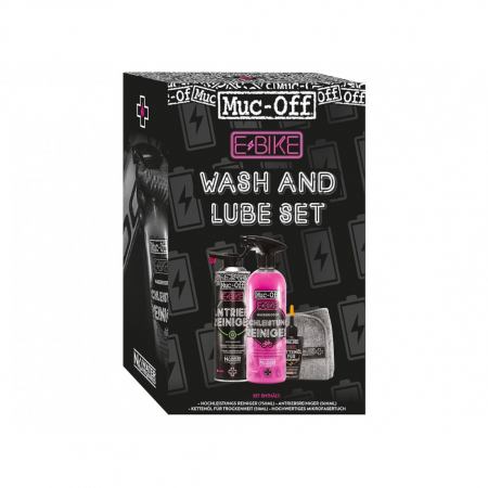 Produse întreținere - Set Muc-Off Ebike Clean, Protect and Lube Kit