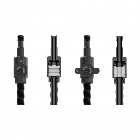 Valve tubeless Muc-Off Tubeless Valves Big Bore Hybrid (Small) Black [1]
