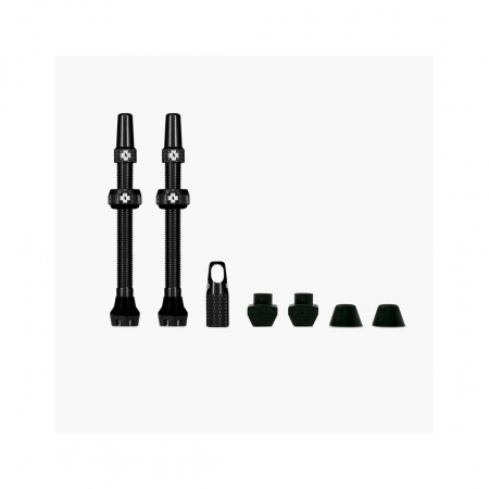 Anvelope / Camere - Valve tubeless Muc-Off Tubeless Valves V2 60mm Negre