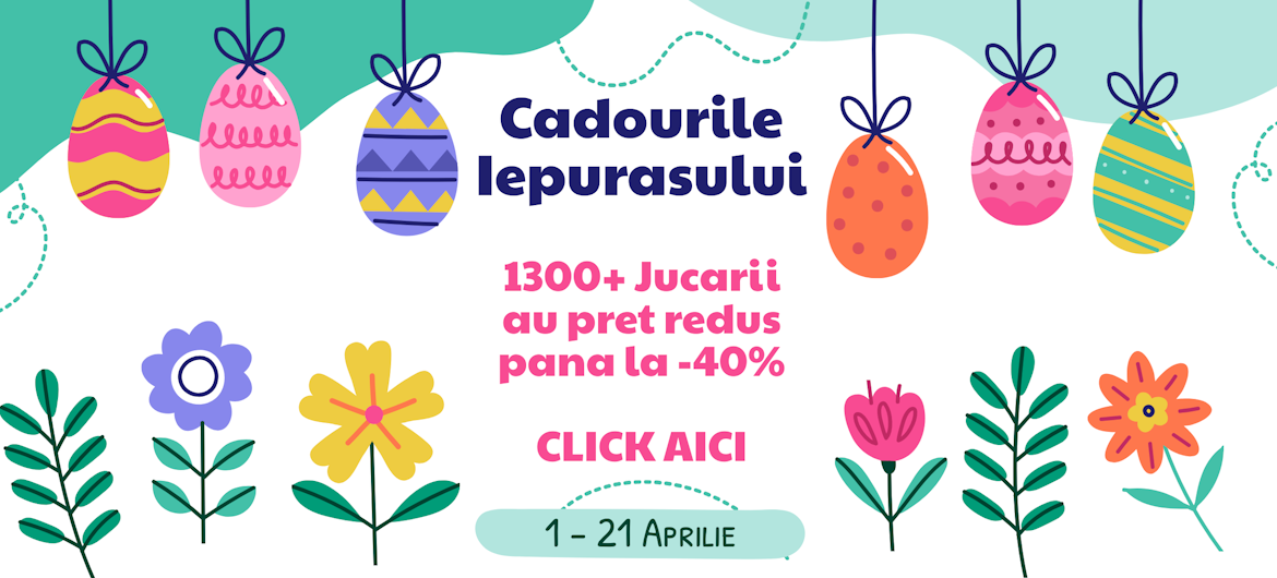 Cadourile iepurasului de Paste sunt acum reduse cu pana la 40%!