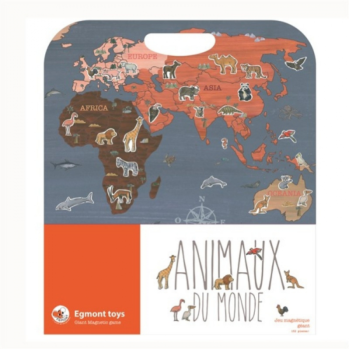 Animalele lumii, set magnetic Egmont Toys [1]