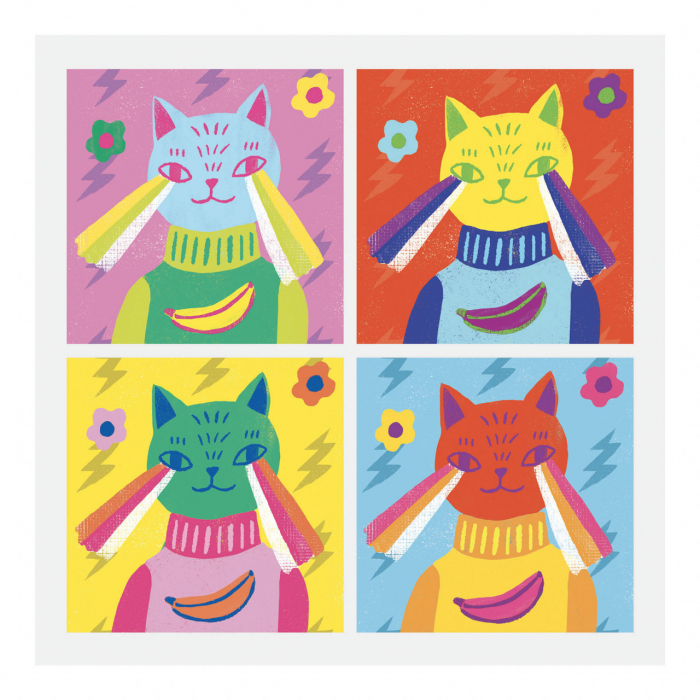 Atelier colaj Pop Art Inspired by Andy Warhol, Djeco [4]