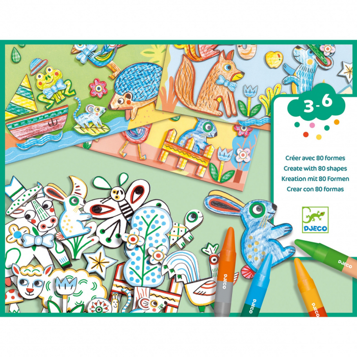 Atelier creativ Animale, Djeco [5]