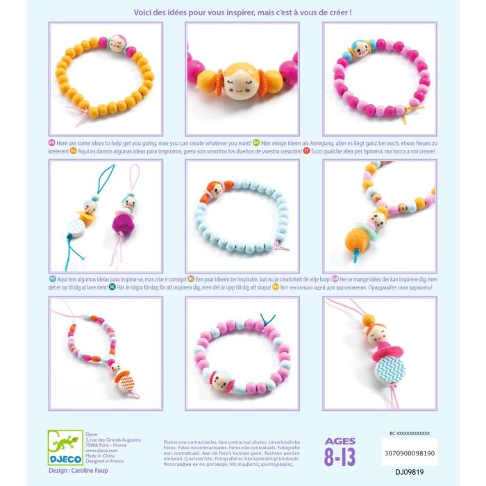 Atelier creativ Margele si figurine, Djeco [4]