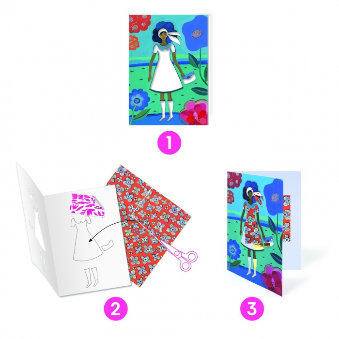 Atelier de moda in miniatura, Djeco [4]