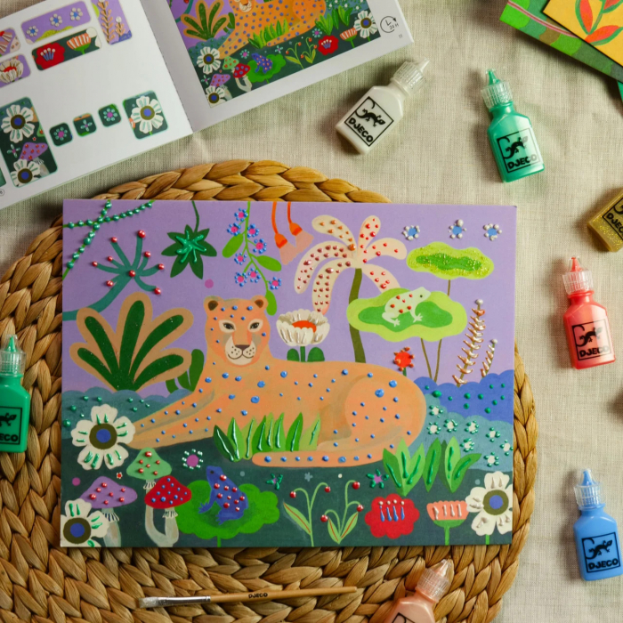 Atelier de Pictura 3D Padurea Tropicala, Djeco [3]