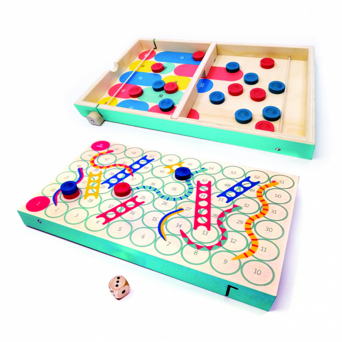 Boardgames 3 in 1 Pucketriple, Svoora [5]