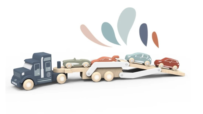 Camion transportor cu masinute, Speedy Monkey [3]