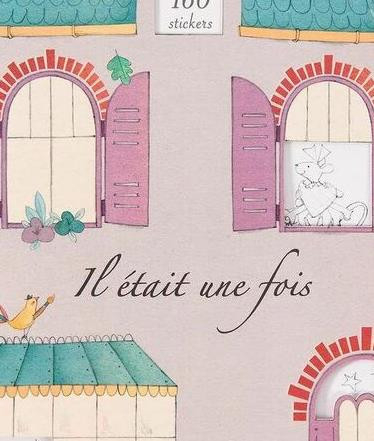 Carte de colorat cu abtibilduri, A fost odata, Moulin Roty [3]