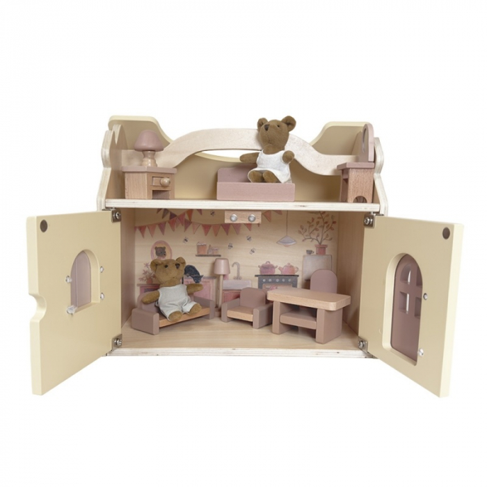 Casuta de papusi cu 2 ursuleti de plus, Egmont Toys [4]