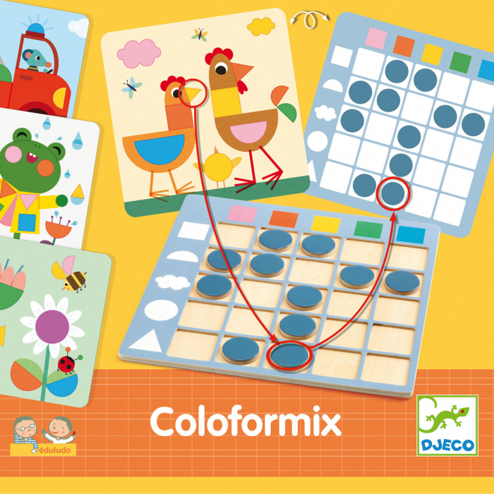 Coloformix, invata culorile, Djeco [3]