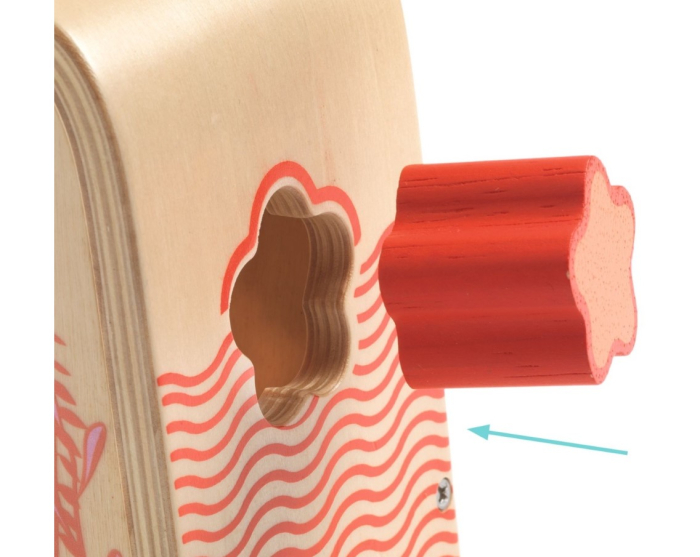 Cutie de sortat forme Multi Boita, Djeco [5]