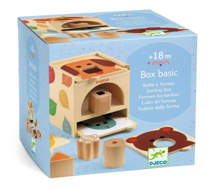 Cutie sortatoare Basic Box, Djeco [1]