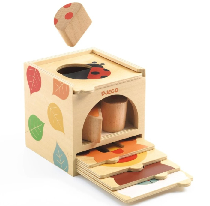 Cutie sortatoare Basic Box, Djeco [3]