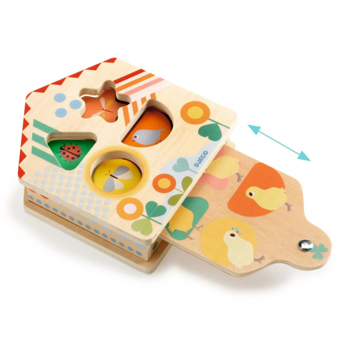 Cutie Sortatoare Cachaboom, Jucarie Montessori, Djeco [3]