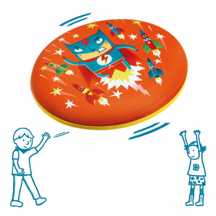 Disc frisbee Erou in zbor, Djeco [4]