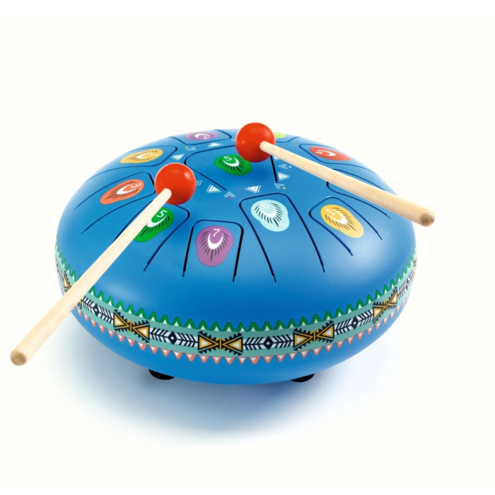 Instrument muzical Toba metalica cu 11 note, Djeco [4]