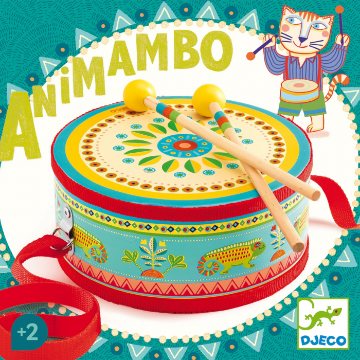 Instrument muzical Toba Mica din Lemn, Djeco [3]