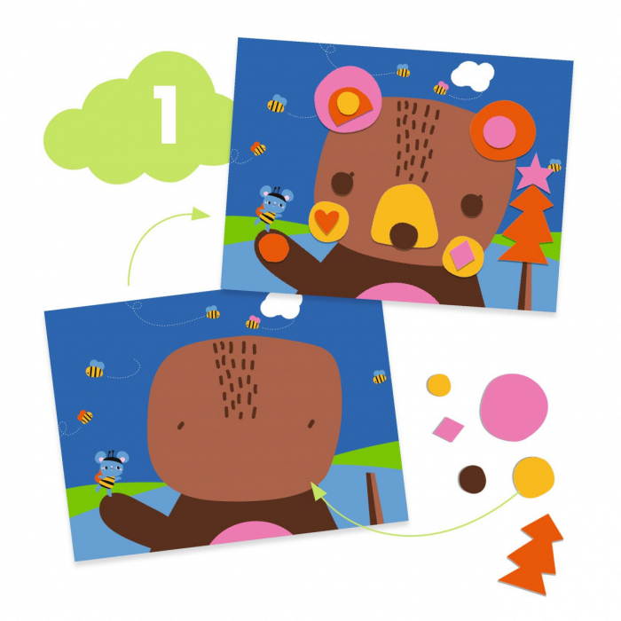 Joc creativ 6 activitati, Djeco [3]