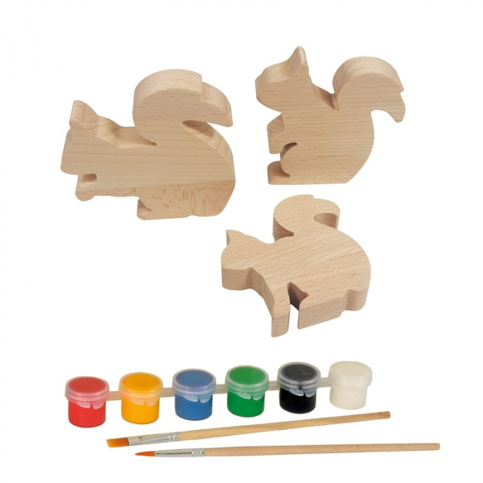 Joc creativ de pictat Familia de veverite, Egmont Toys [1]