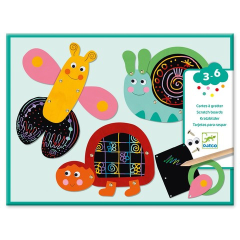 Joc creativ de razuit Animale amuzante, Djeco [1]