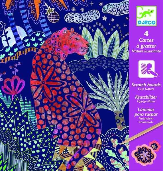 Joc creativ de razuit Natura luxurianta, Djeco [1]