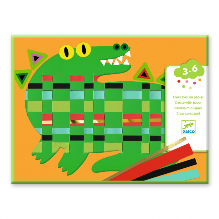 Joc creativ de tesut animalute, Djeco [1]