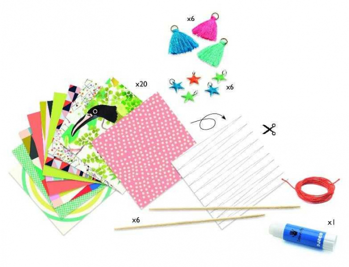Joc creativ DIY bratari Pop si colorat, Djeco [3]