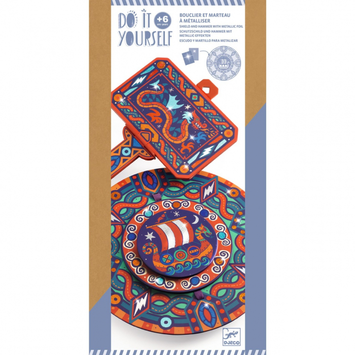 Joc creativ DIY Ca un viking, Djeco [5]