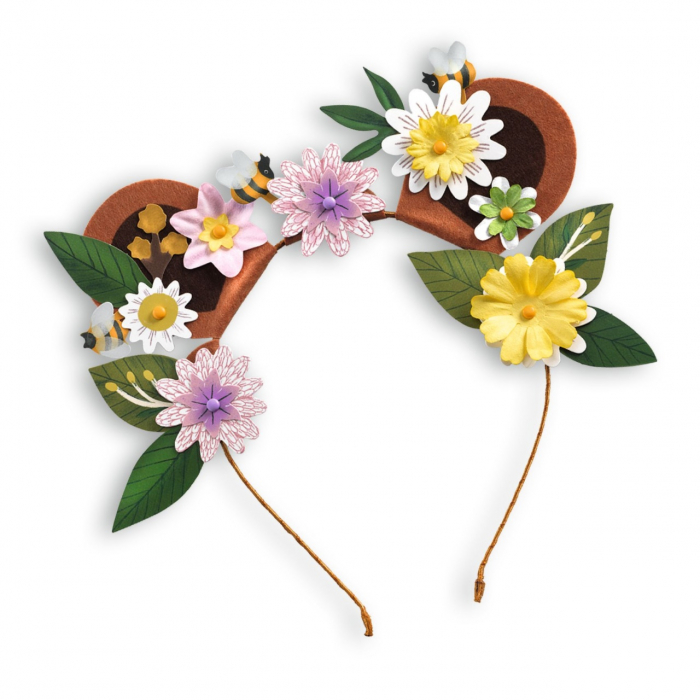 Joc creativ DIY Coronite cu flori, Djeco [4]