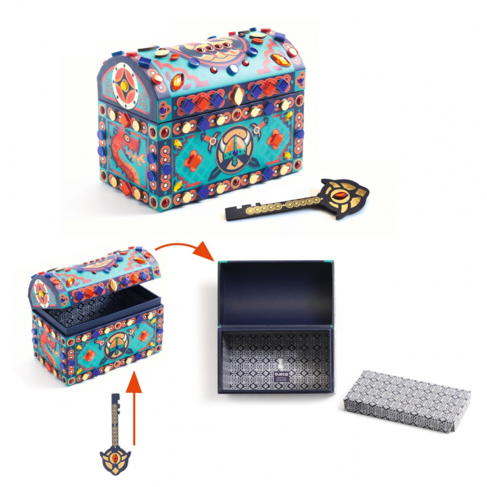 Joc creativ DIY Cufar secret, Djeco [3]