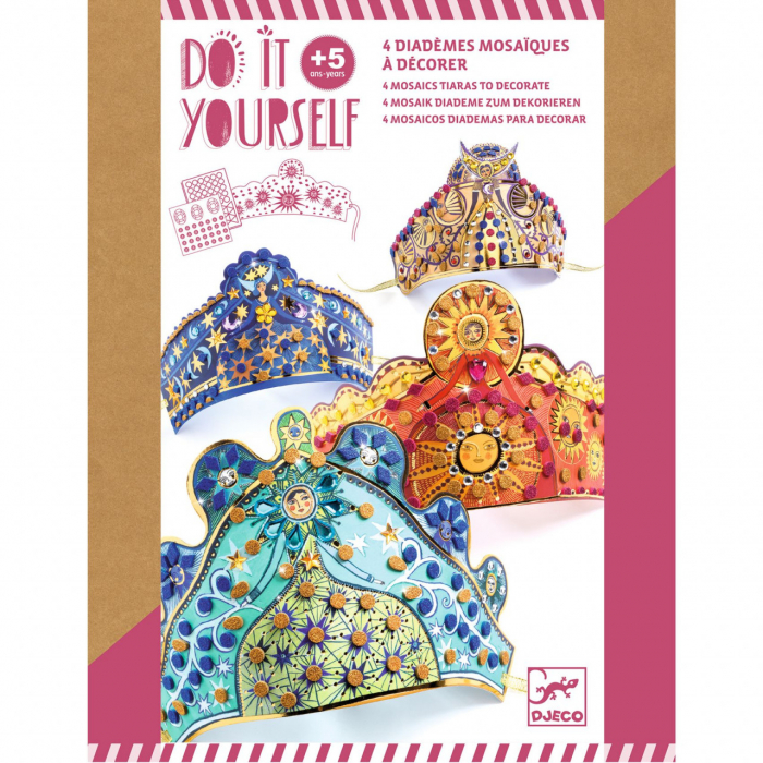 Joc creativ DIY Diademe, Djeco [4]