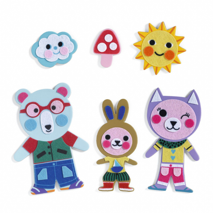 Joc creativ DIY Funky Familie, Djeco [3]