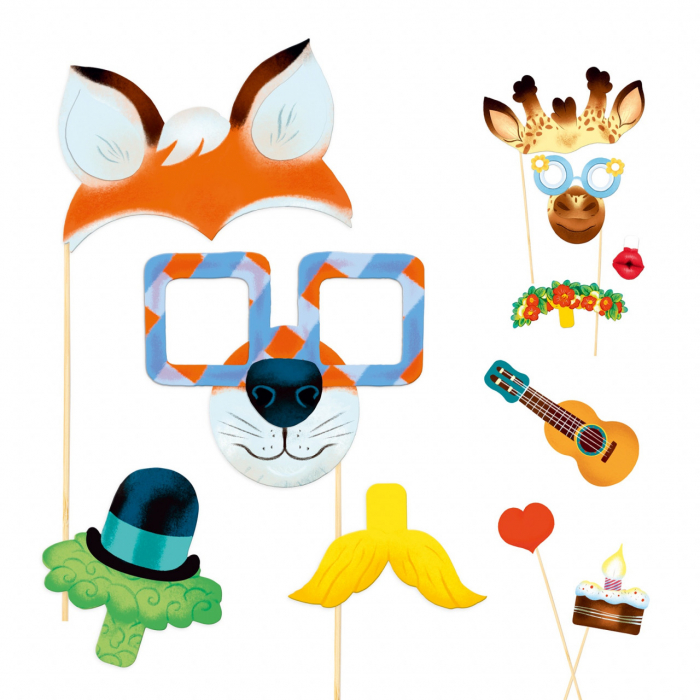Joc creativ DIY Masti de petrecere, Djeco [3]