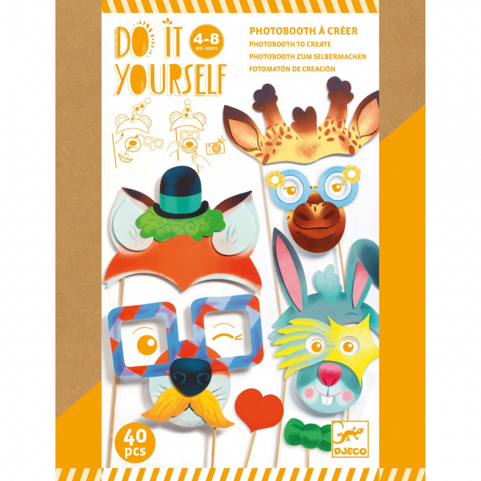 Joc creativ DIY Masti de petrecere, Djeco [5]