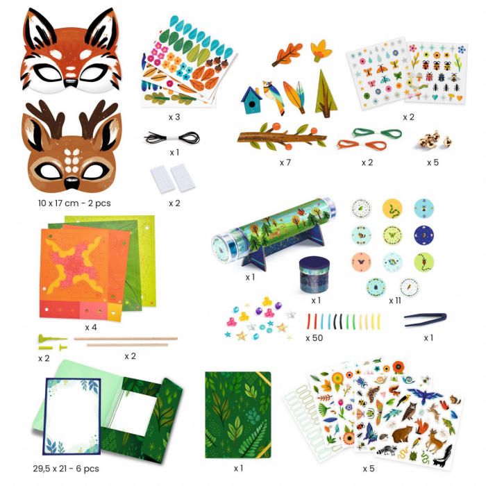 Joc creativ DIY Natura, Djeco [3]