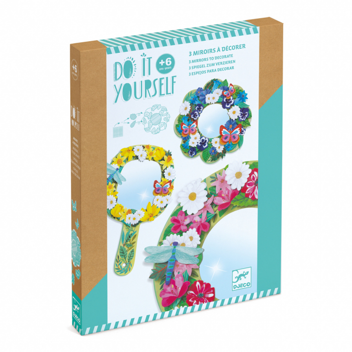 Joc creativ DIY Oglinzi inflorate, Djeco [1]