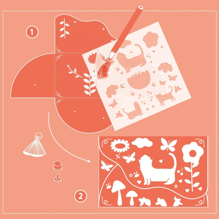 Joc creativ DIY Poseta si portofel, Djeco [4]