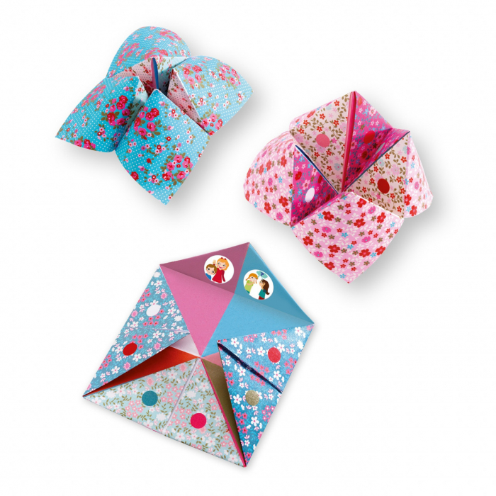 Joc creativ Initiere origami roz, Djeco [3]
