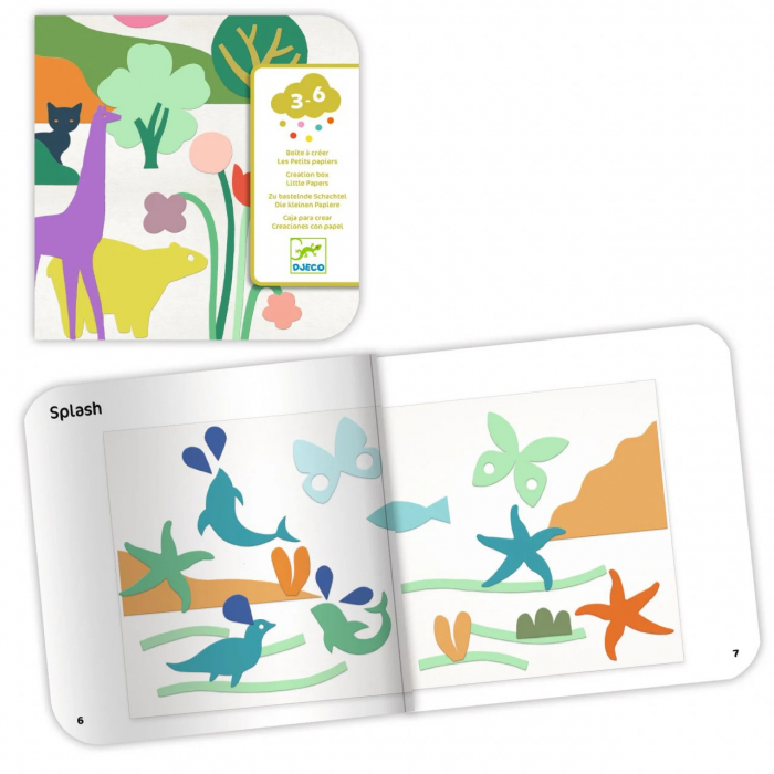 Joc Creativ Little Papers, Djeco [2]