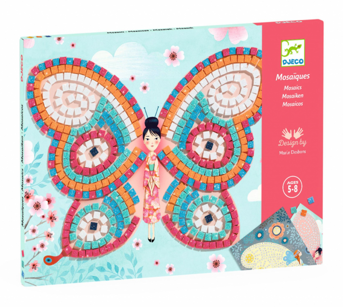 Joc creativ mozaic Fluturi, Djeco [1]