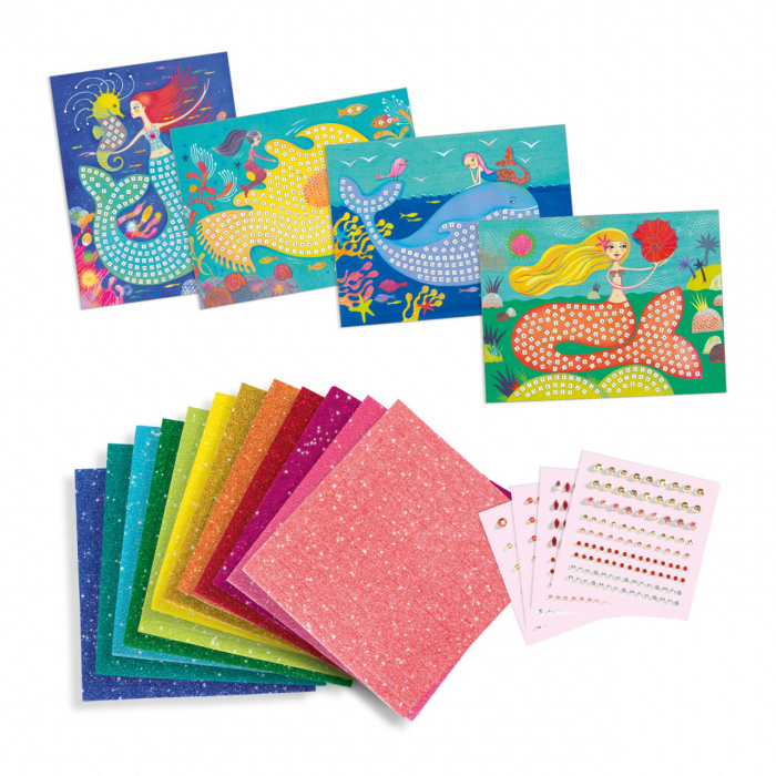 Joc creativ mozaic Sirene, Djeco [2]