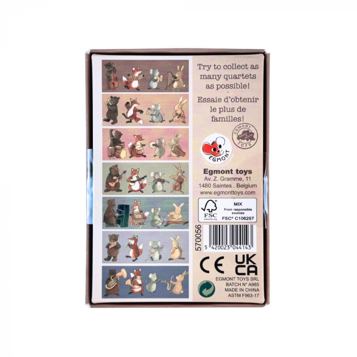 Joc de carti Familii de muzicieni, Egmont Toys [4]
