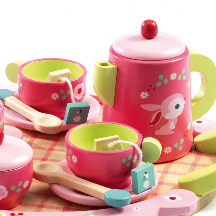 Joc de rol Set aniversar roz, Djeco [3]