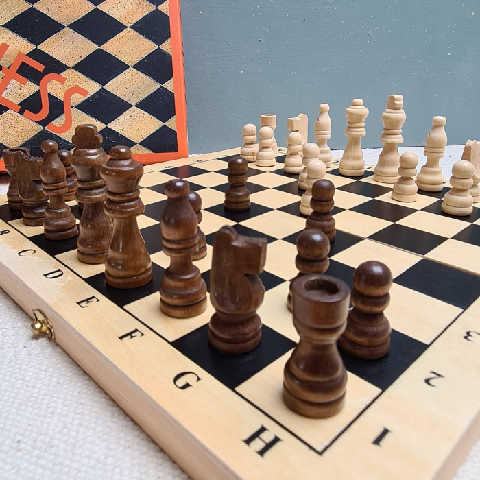 Joc de Sah, din Lemn, Egmont Toys [2]