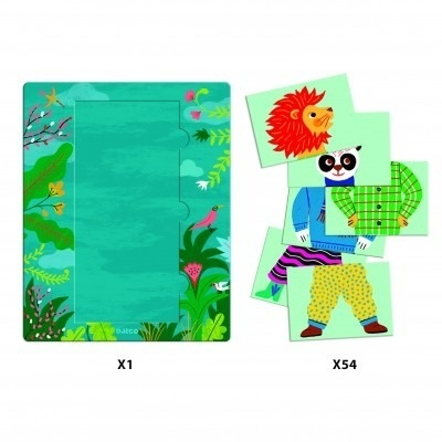 Joc Eduludo Mix & Match Modanimo, Djeco [3]