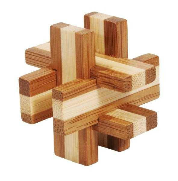 Joc logic IQ 3D Puzzle in cutie metalica-6, Fridolin [1]