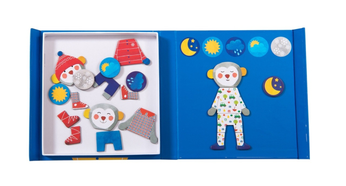 Joc magnetic anotimpuri Popipop, Moulin Roty [2]