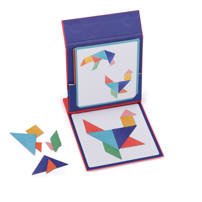 Joc magnetic educativ Tangram, Moulin Roty [2]